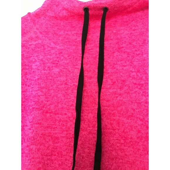 Danskin Now Women's Active Sweater Hoodie w/ Thumb Holes Size M 8-10 Pink Black - Picture 4 of 10